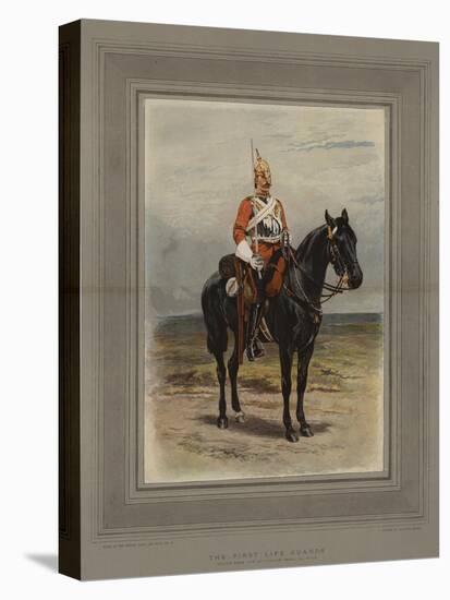 The First Life Guards-William Small-Stretched Canvas