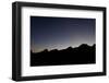 The First Light, View from the Lazinser Valley on Rotenspitze and Schieferspitz, South Tirol-Rolf Roeckl-Framed Photographic Print