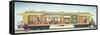 The First Luxury Pullman Sleeping Car, 1865-null-Framed Stretched Canvas
