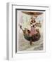 The First Manned Flight in a Gas Balloon Over Paris-Maurice Leloir-Framed Photographic Print