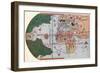 The First Map to Show America, 1912-Juan de la Cosa-Framed Giclee Print