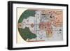 The First Map to Show America, 1912-Juan de la Cosa-Framed Giclee Print