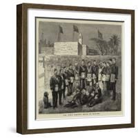 The First Masonic Lodge in Morocco-null-Framed Giclee Print