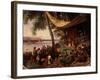 The First Mass Said in America-Pharamond Blanchard-Framed Giclee Print