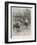 The First Match of the British Ladies' Football Club-H.m. Paget-Framed Photographic Print