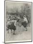 The First Match of the British Ladies' Football Club-H.m. Paget-Mounted Photographic Print