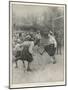 The First Match of the British Ladies' Football Club-H.m. Paget-Mounted Photographic Print