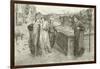 The First Meeting of Dante and Beatrice-Henry Holiday-Framed Giclee Print