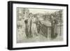 The First Meeting of Dante and Beatrice-Henry Holiday-Framed Giclee Print