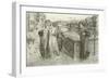 The First Meeting of Dante and Beatrice-Henry Holiday-Framed Giclee Print