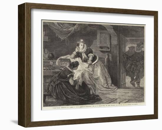 The First Meeting of James I with Anne of Denmark-George Frederick Folingsby-Framed Giclee Print