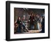 The First Meeting of Prince Charles and Flora Macdonald on the Island of South Uist, 1925-Alexander Johnston-Framed Giclee Print