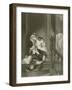 The First Meeting-Edward Henry Corbould-Framed Giclee Print