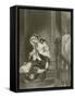 The First Meeting-Edward Henry Corbould-Framed Stretched Canvas
