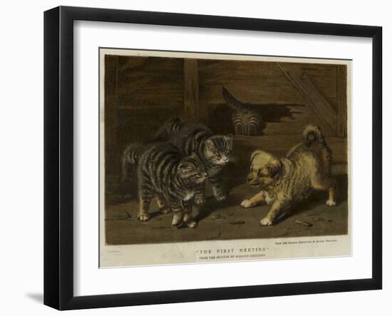 The First Meeting-Horatio Henry Couldery-Framed Giclee Print