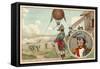 The First Military Balloon at the Battle of Fleurus, 1794-null-Framed Stretched Canvas