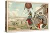 The First Military Balloon at the Battle of Fleurus, 1794-null-Stretched Canvas