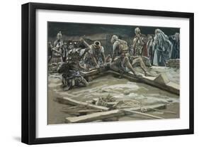 The First Nail-James Tissot-Framed Giclee Print