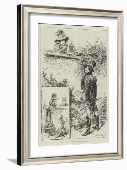 The First of April, There's No Fool Like an Old Fool-Frederick Barnard-Framed Giclee Print