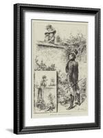 The First of April, There's No Fool Like an Old Fool-Frederick Barnard-Framed Giclee Print