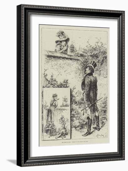 The First of April, There's No Fool Like an Old Fool-Frederick Barnard-Framed Giclee Print