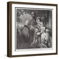 The First of May, 1851-Franz Xaver Winterhalter-Framed Giclee Print