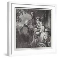 The First of May, 1851-Franz Xaver Winterhalter-Framed Giclee Print