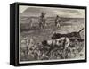 The First of September, Partridge-Shooting-Harrison William Weir-Framed Stretched Canvas