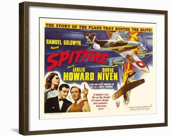 THE FIRST OF THE FEW (aka SPITFIRE)-null-Framed Art Print