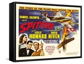 THE FIRST OF THE FEW (aka SPITFIRE)-null-Framed Stretched Canvas