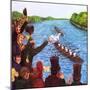 The First Oxford and Cambridge Boat Race-John Keay-Mounted Premium Giclee Print