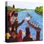 The First Oxford and Cambridge Boat Race-John Keay-Stretched Canvas