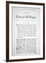 The First Page of a Printed Copy of the Stamp Act, 1765 (Newsprint)-English-Framed Giclee Print