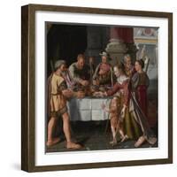 The First Passover Feast-Huybrecht Beuckelaer-Framed Giclee Print