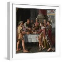 The First Passover Feast-Huybrecht Beuckelaer-Framed Giclee Print