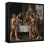 The First Passover Feast-Huybrecht Beuckelaer-Framed Stretched Canvas