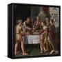 The First Passover Feast-Huybrecht Beuckelaer-Framed Stretched Canvas