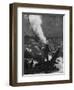 The First Photograph of a Diver under Water, Late 19th Century-null-Framed Premium Giclee Print