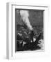 The First Photograph of a Diver under Water, Late 19th Century-null-Framed Premium Giclee Print