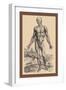 The First Plate of the Muscles-Andreas Vesalius-Framed Art Print