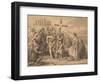 'The First Preaching of Christianity in Britain', c1900-John Easton-Framed Giclee Print