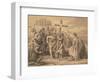 'The First Preaching of Christianity in Britain', c1900-John Easton-Framed Giclee Print