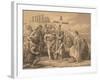 'The First Preaching of Christianity in Britain', c1900-John Easton-Framed Giclee Print