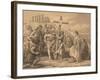 'The First Preaching of Christianity in Britain', c1900-John Easton-Framed Giclee Print