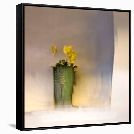 The First Primrose-Valda Bailey-Framed Stretched Canvas