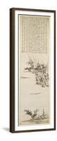 The First Prose Poem on the Red Cliff, 1558 (Ink on Paper)-Wen Zhengming-Framed Premium Giclee Print