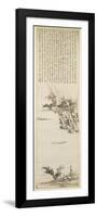 The First Prose Poem on the Red Cliff, 1558 (Ink on Paper)-Wen Zhengming-Framed Giclee Print