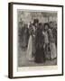 The First Public Appearance of the Queen-William Hatherell-Framed Giclee Print