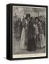 The First Public Appearance of the Queen-William Hatherell-Framed Stretched Canvas