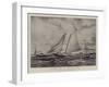 The First Race for the America Cup-null-Framed Giclee Print